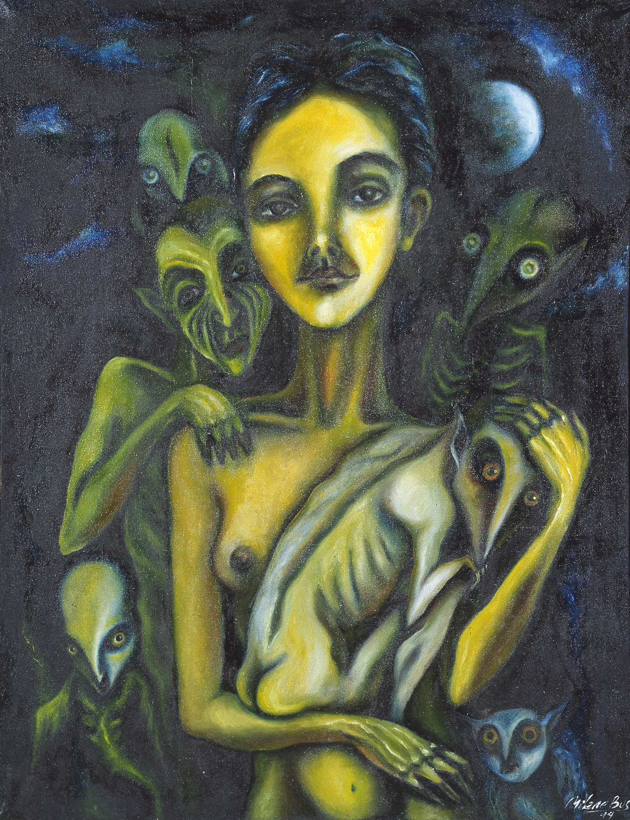 ¿Conoces a la pintora cubana Milene Busustil ?