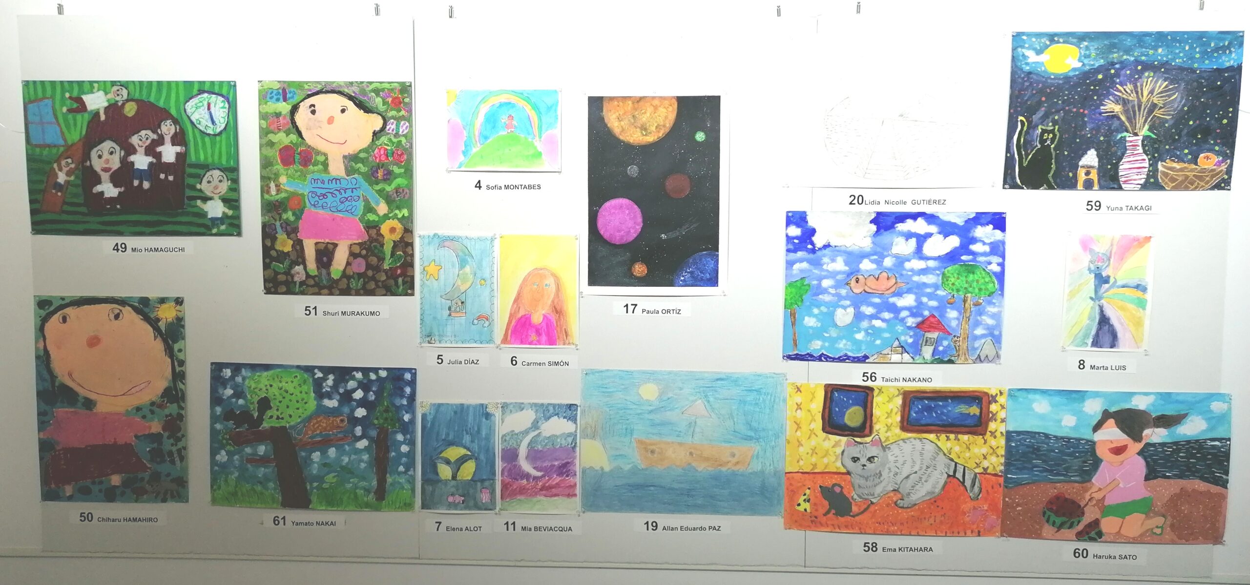 ANA- FUNDACIÓN EXPONE LAS PINTURAS DEL 3er CONCURSO INTERNACIONAL DE PINTURA INFANTIL Y JUVENIL