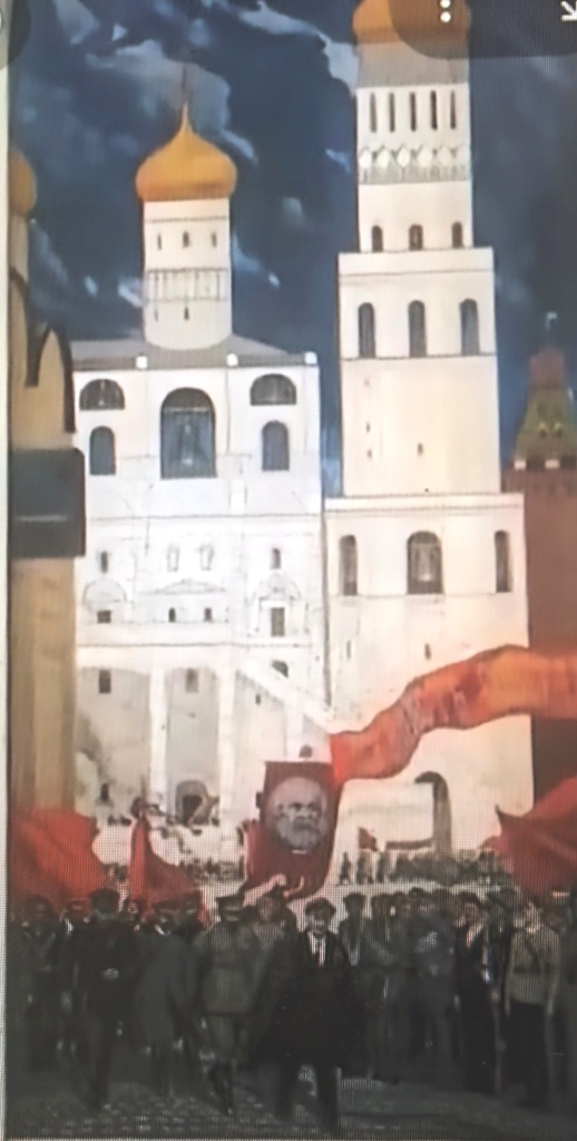 Y tuvimos la oportunidad de apreciar la historia de Rusia en unos frescos