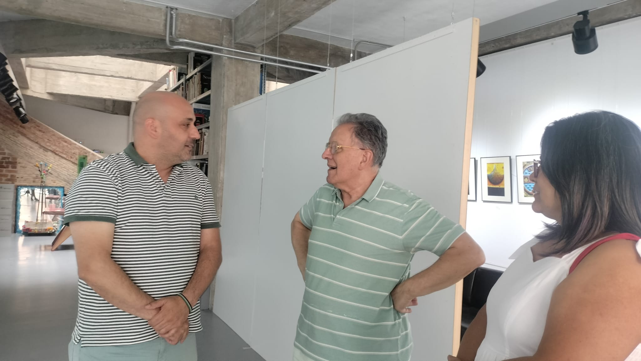 HOY NOS HA VISITADO EL CONCEJAL DE TURISMO DE ERANDIO (VIZCAYA)